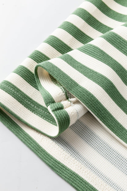 Joy Sleeve Contrast Trim Tee - Hello Beautiful BoutiqueTops & TeesThreaded Pear