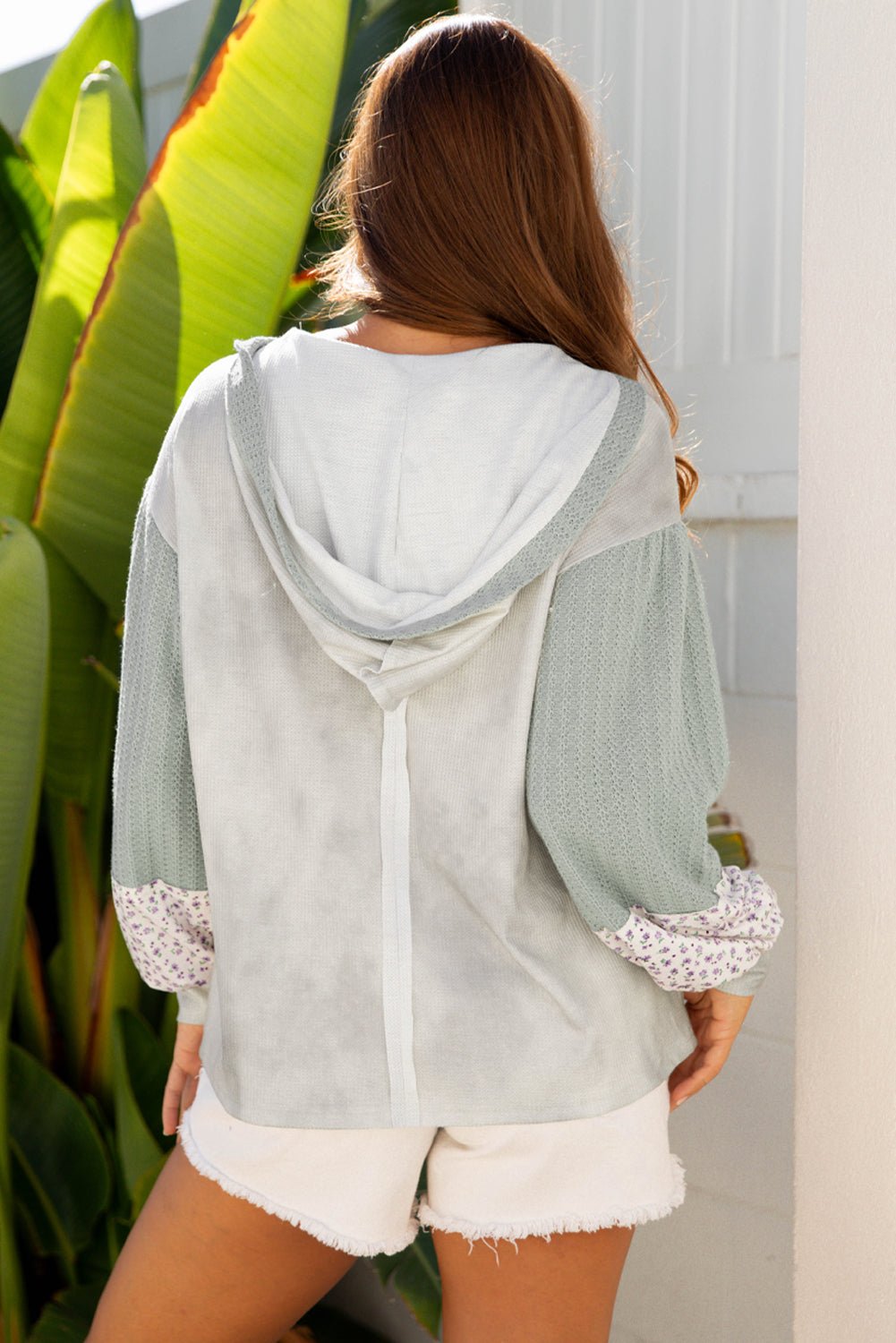 Jream Colorblock Casual Hooded Top - Hello Beautiful Boutique20% OFFThreaded Pear
