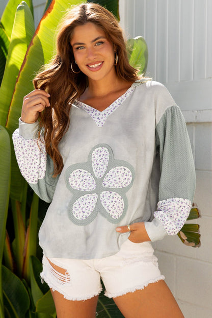 Jream Colorblock Casual Hooded Top - Hello Beautiful Boutique20% OFFThreaded Pear