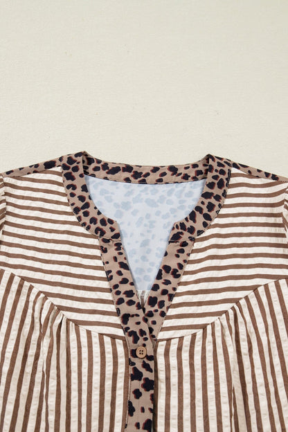 Jream Down Half Sleeve Shirt - Hello Beautiful BoutiqueBlouses & ShirtsThreaded Pear