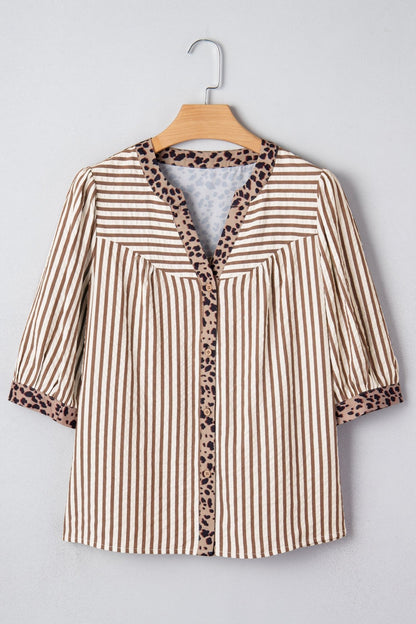 Jream Down Half Sleeve Shirt - Hello Beautiful BoutiqueBlouses & ShirtsThreaded Pear