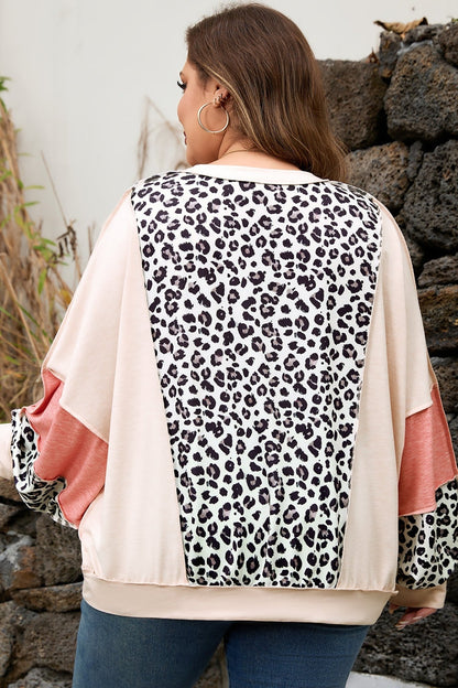 Jream Reverse Stitch Baggy PLUS Pullover - Hello Beautiful BoutiquePlus Size Long Sleeve TopsThreaded Pear