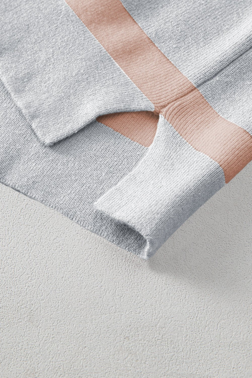 Jream Stripe Colorblock Oversized Sweater - Hello Beautiful BoutiqueSweatersThreaded Pear