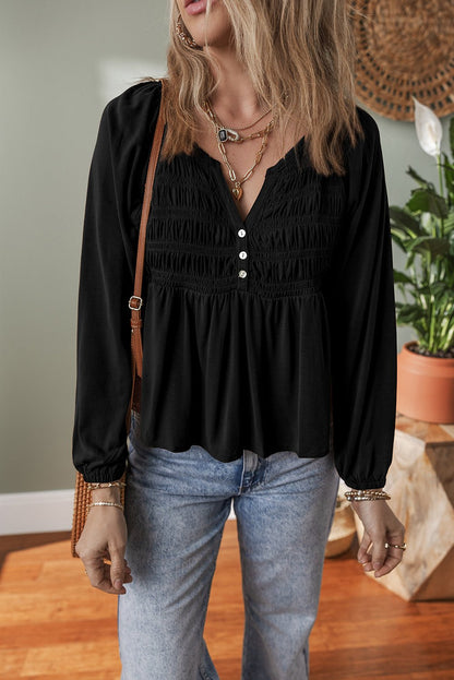 Juliana Bust Flow Fit Blouse - Hello Beautiful BoutiqueBlouses & ShirtsThreaded Pear