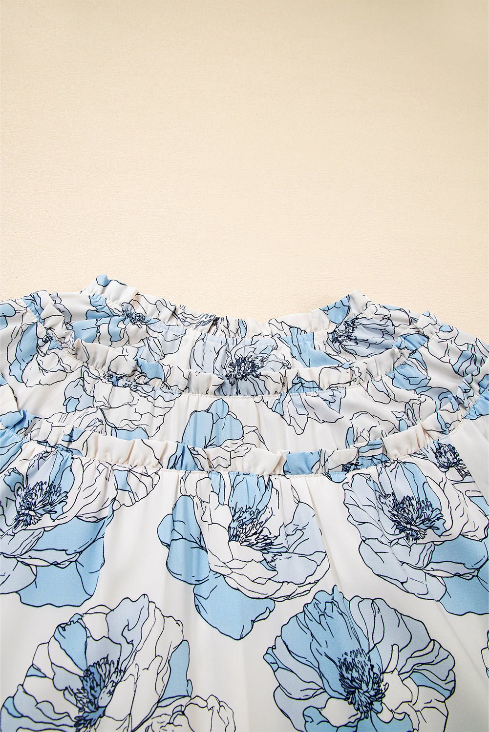 Juliana Sleeve Flowy Mini Dress - Hello Beautiful BoutiqueFloral DressesThreaded Pear