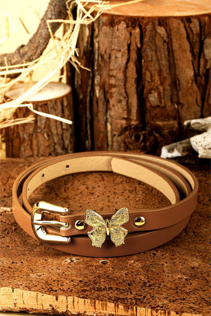 Julianna Leather Thin Waist Belt - Hello Beautiful BoutiqueBeltsThreaded Pear