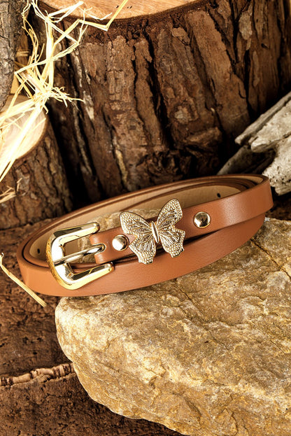Julianna Leather Thin Waist Belt - Hello Beautiful BoutiqueBeltsThreaded Pear