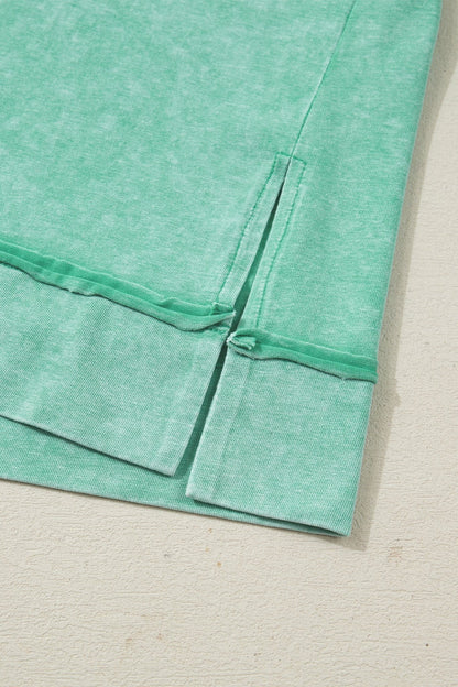 Julie Mineral Wash T Shirt - Hello Beautiful BoutiqueTops & TeesThreaded Pear