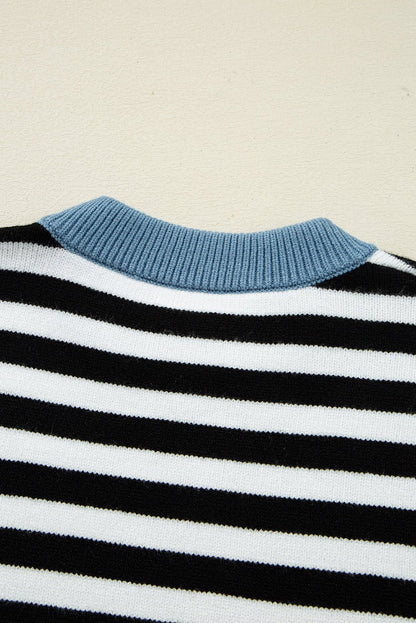 Julieta Colorblock Sleeve Chic Sweater - Hello Beautiful BoutiqueSweatersThreaded Pear