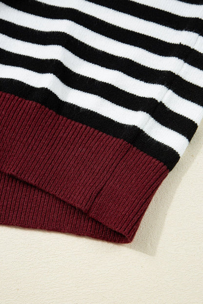 Julieta Colorblock Sleeve Chic Sweater - Hello Beautiful BoutiqueSweatersThreaded Pear
