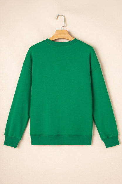 Julieta Sleeve Drop Shoulder Sweatshirt - Hello Beautiful BoutiqueGraphic SweatshirtsThreaded Pear