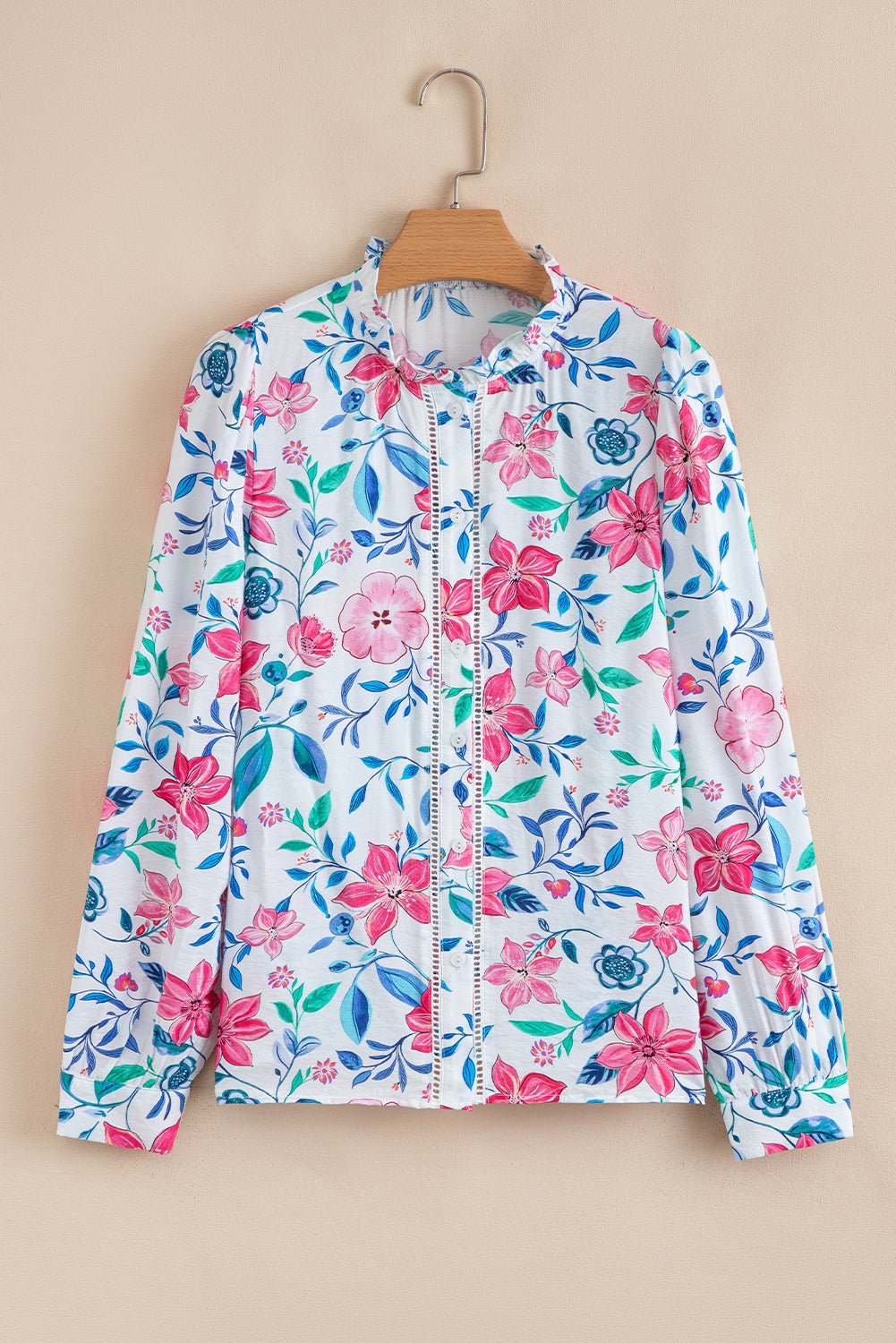 Juliette Long Sleeve Shirt Long Sleeve Top - Hello Beautiful Boutique15% OFFThreaded Pear