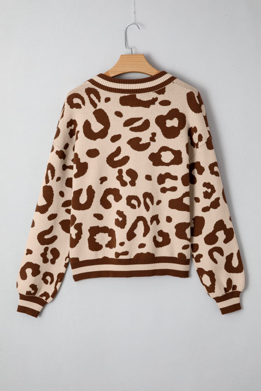 June Printed Knit Casual Sweater - Hello Beautiful BoutiqueSweatersThreaded Pear