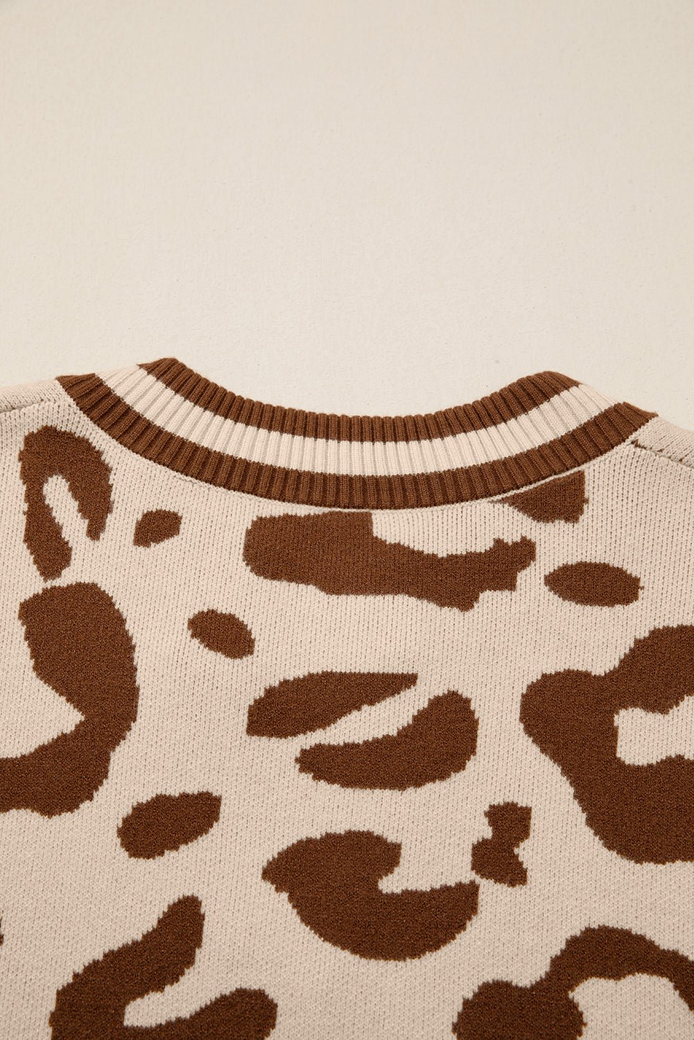 June Printed Knit Casual Sweater - Hello Beautiful BoutiqueSweatersThreaded Pear