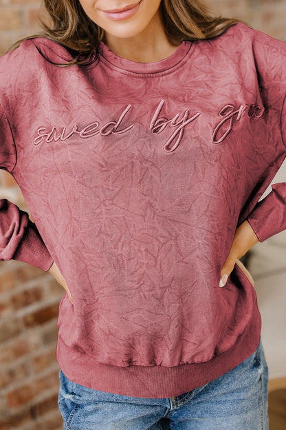 Kaia Mineral Wash Loose Sweatshirt - Hello Beautiful BoutiqueSweatshirts & HoodiesThreaded Pear