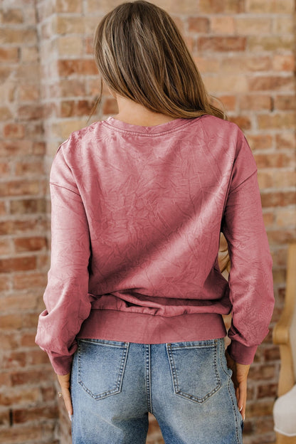 Kaia Mineral Wash Loose Sweatshirt - Hello Beautiful BoutiqueSweatshirts & HoodiesThreaded Pear