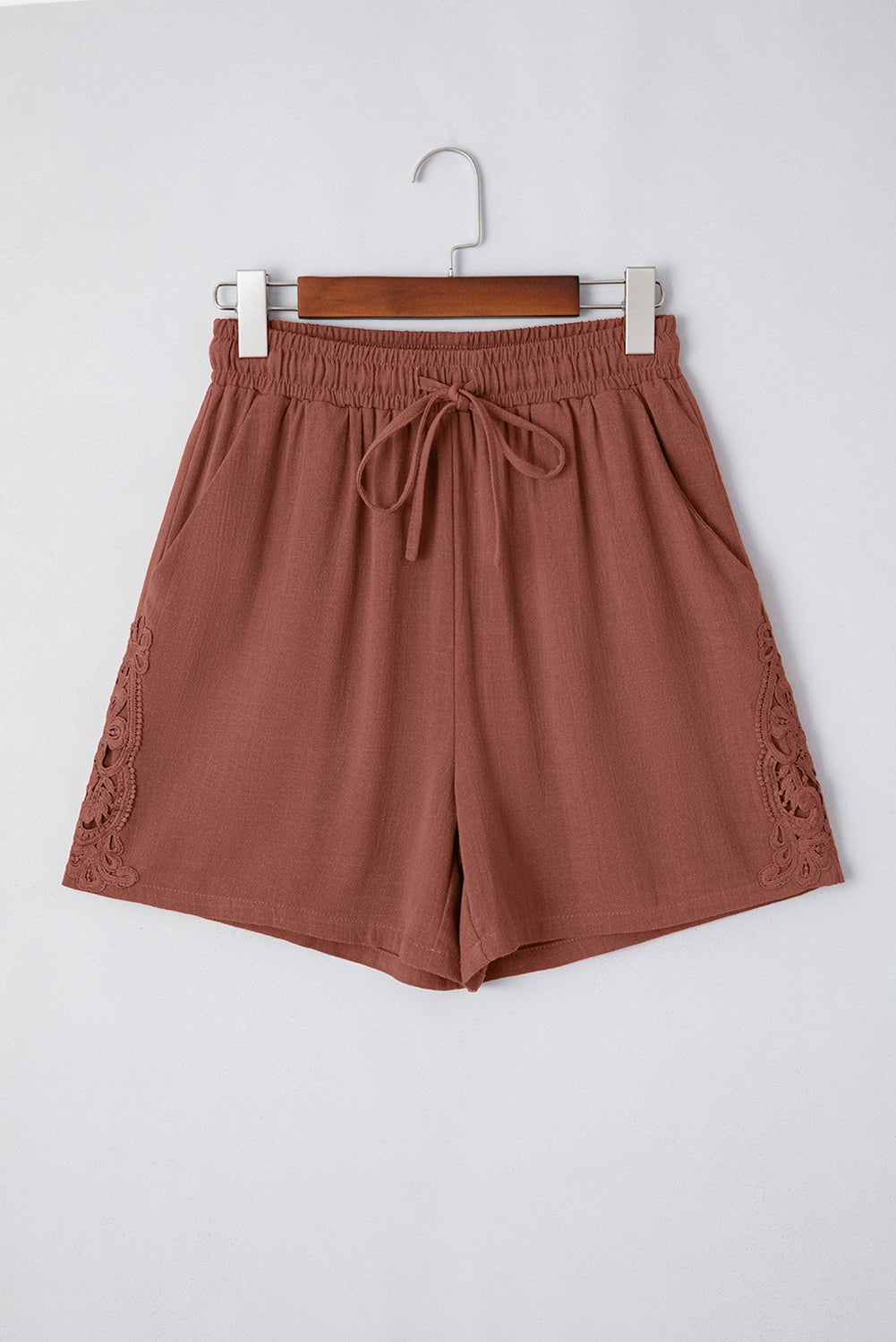 Kaia Waist Loose Linen Shorts - Hello Beautiful BoutiqueCasual ShortsThreaded Pear