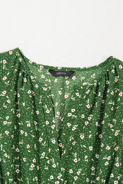 Kailani High Waistband Mini Dress - Hello Beautiful BoutiqueFloral DressesThreaded Pear