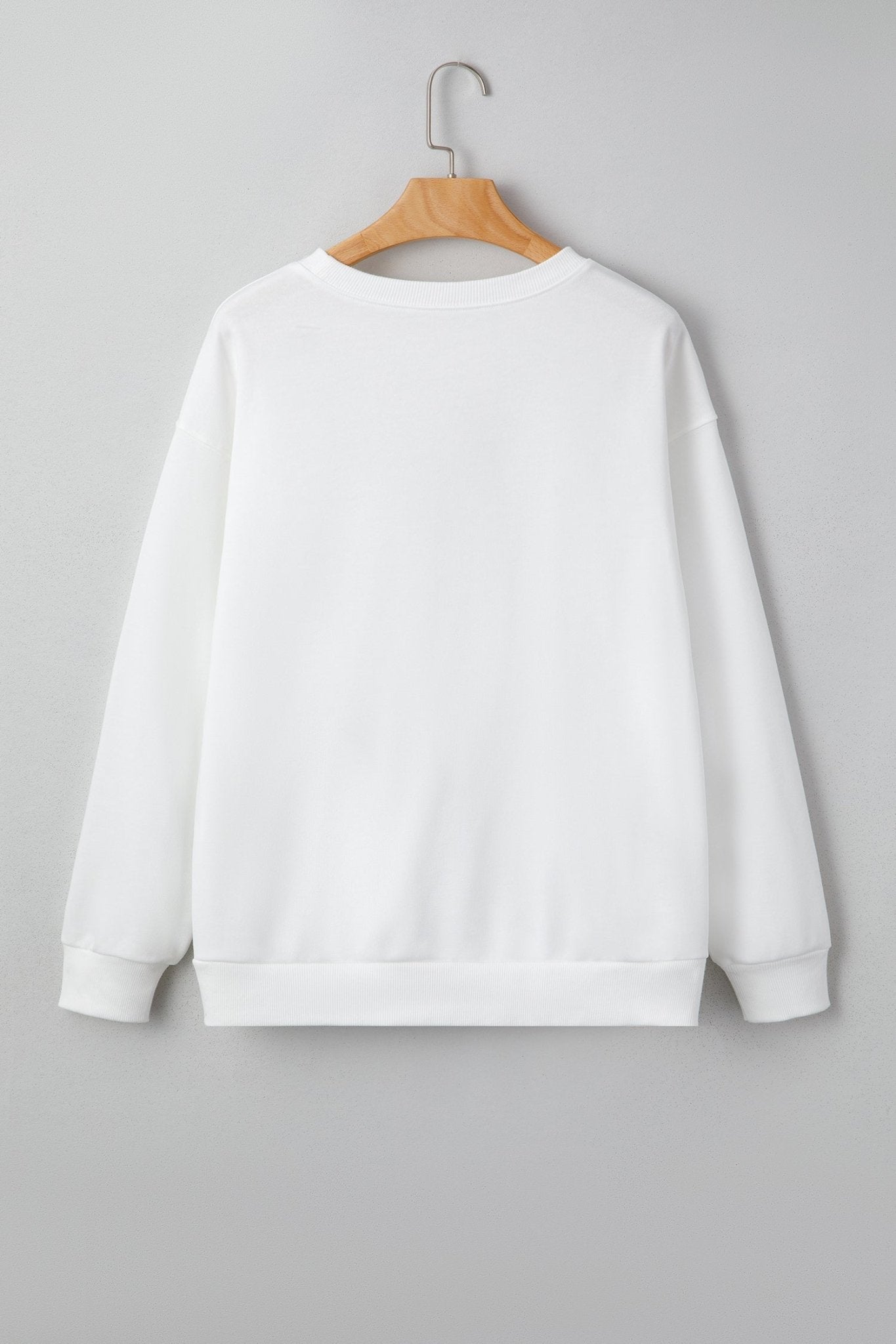 Kaitlyn Patched Drop Shoulder Sweatshirt - Hello Beautiful BoutiqueSweatshirts & HoodiesThreaded Pear