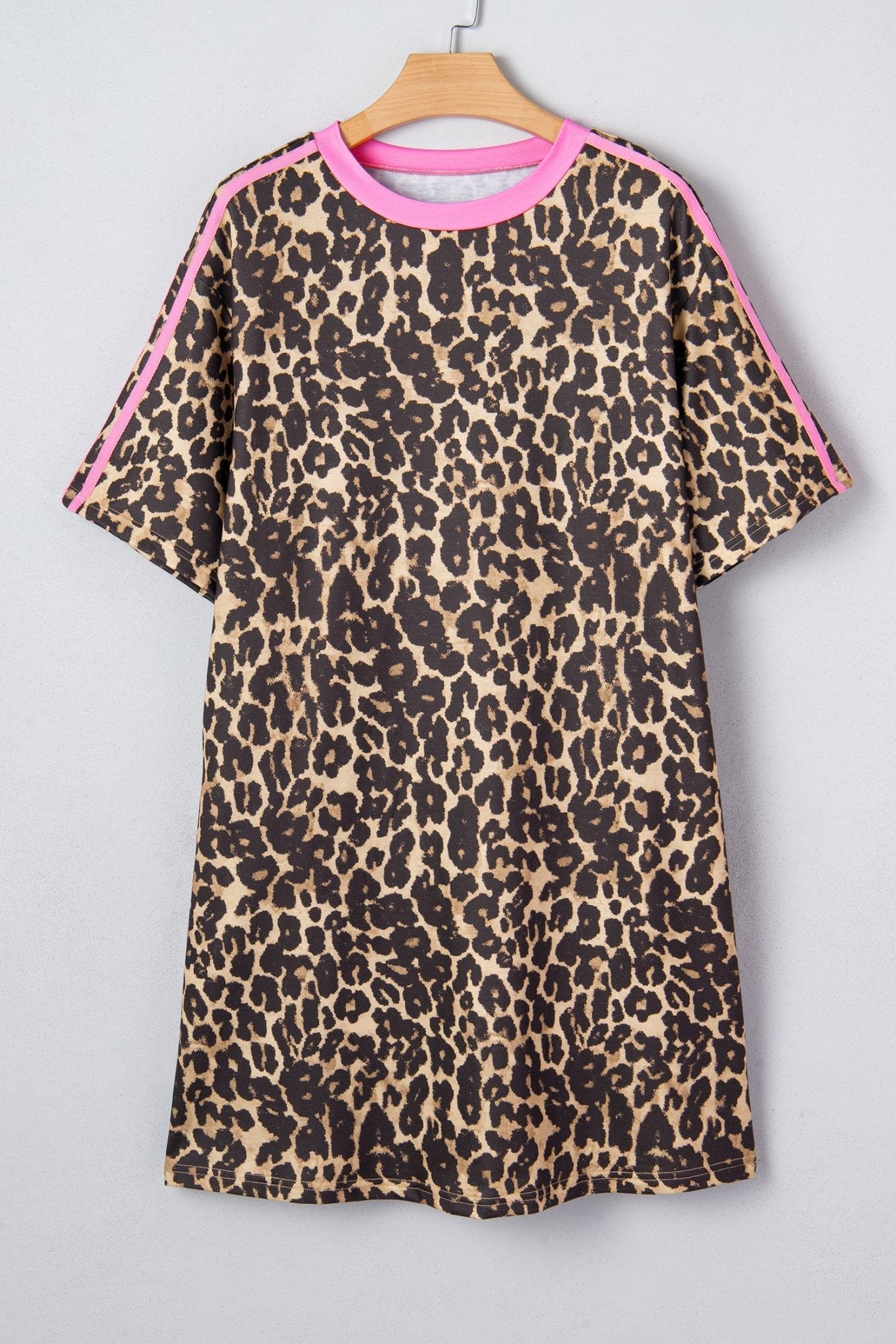 Kaiya Detail Loose T Shirt Dress - Hello Beautiful BoutiqueT Shirt DressesThreaded Pear