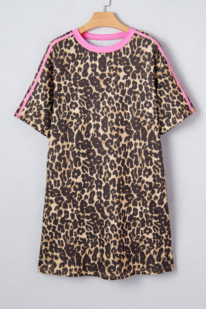 Kaiya Detail Loose T Shirt Dress - Hello Beautiful BoutiqueT Shirt DressesThreaded Pear