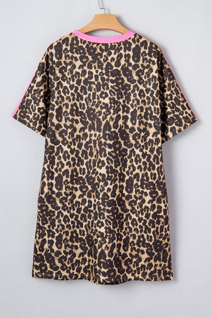 Kaiya Detail Loose T Shirt Dress - Hello Beautiful BoutiqueT Shirt DressesThreaded Pear