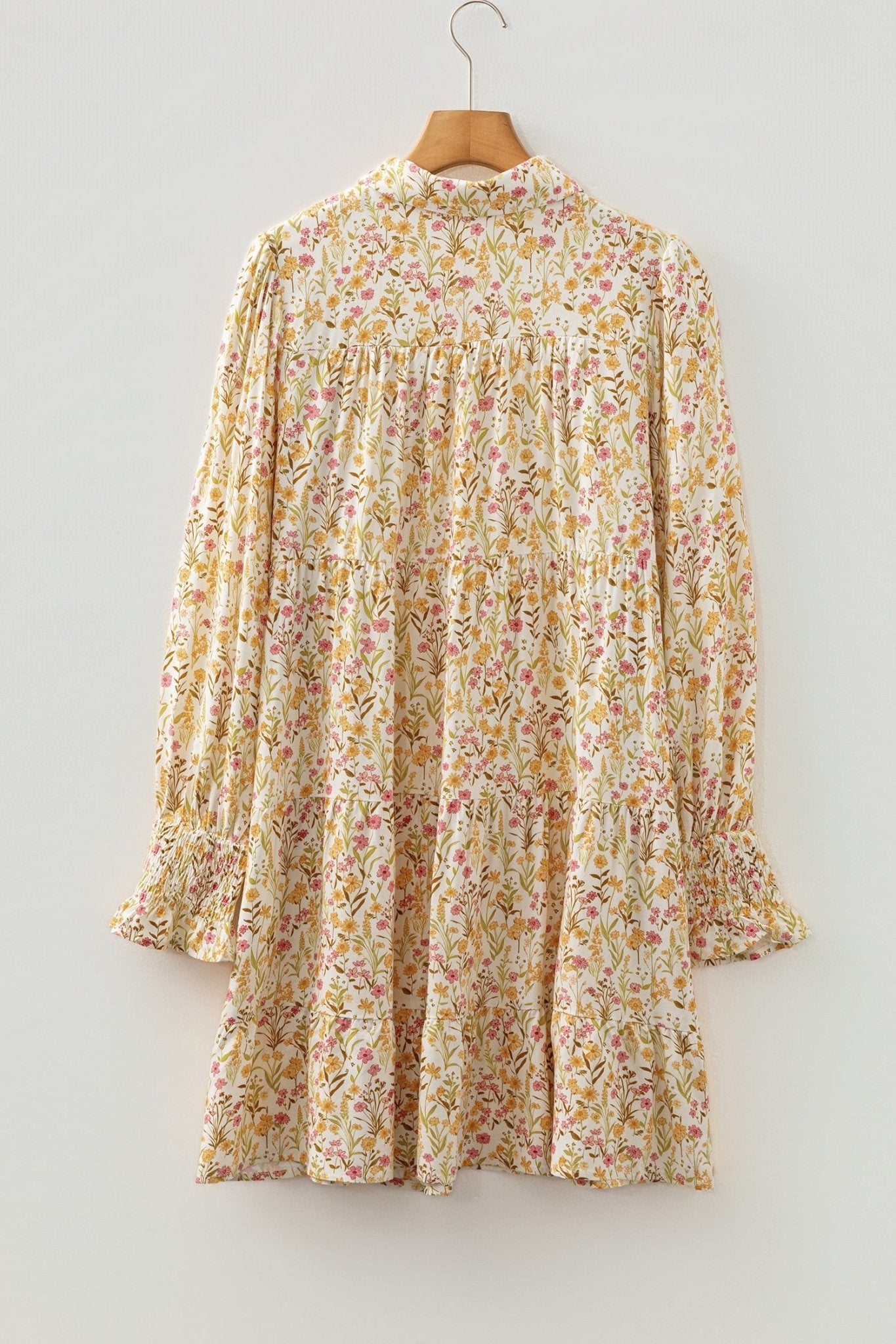Kaiya Loose Shirt Dress Long Sleeve - Hello Beautiful BoutiqueMini DressesThreaded Pear