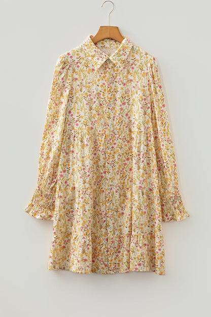 Kaiya Loose Shirt Dress Long Sleeve - Hello Beautiful BoutiqueMini DressesThreaded Pear