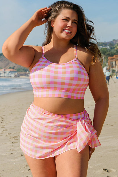 Kali High Waist Bikini PLUS Set - Hello Beautiful BoutiquePlus Size SwimwearThreaded Pear