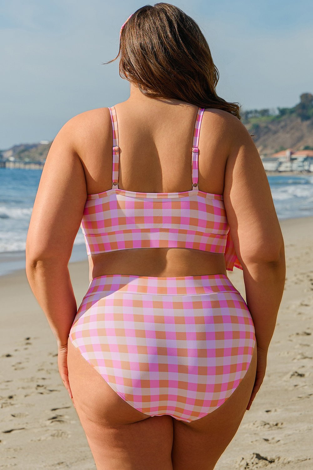 Kali High Waist Bikini PLUS Set - Hello Beautiful BoutiquePlus Size SwimwearThreaded Pear