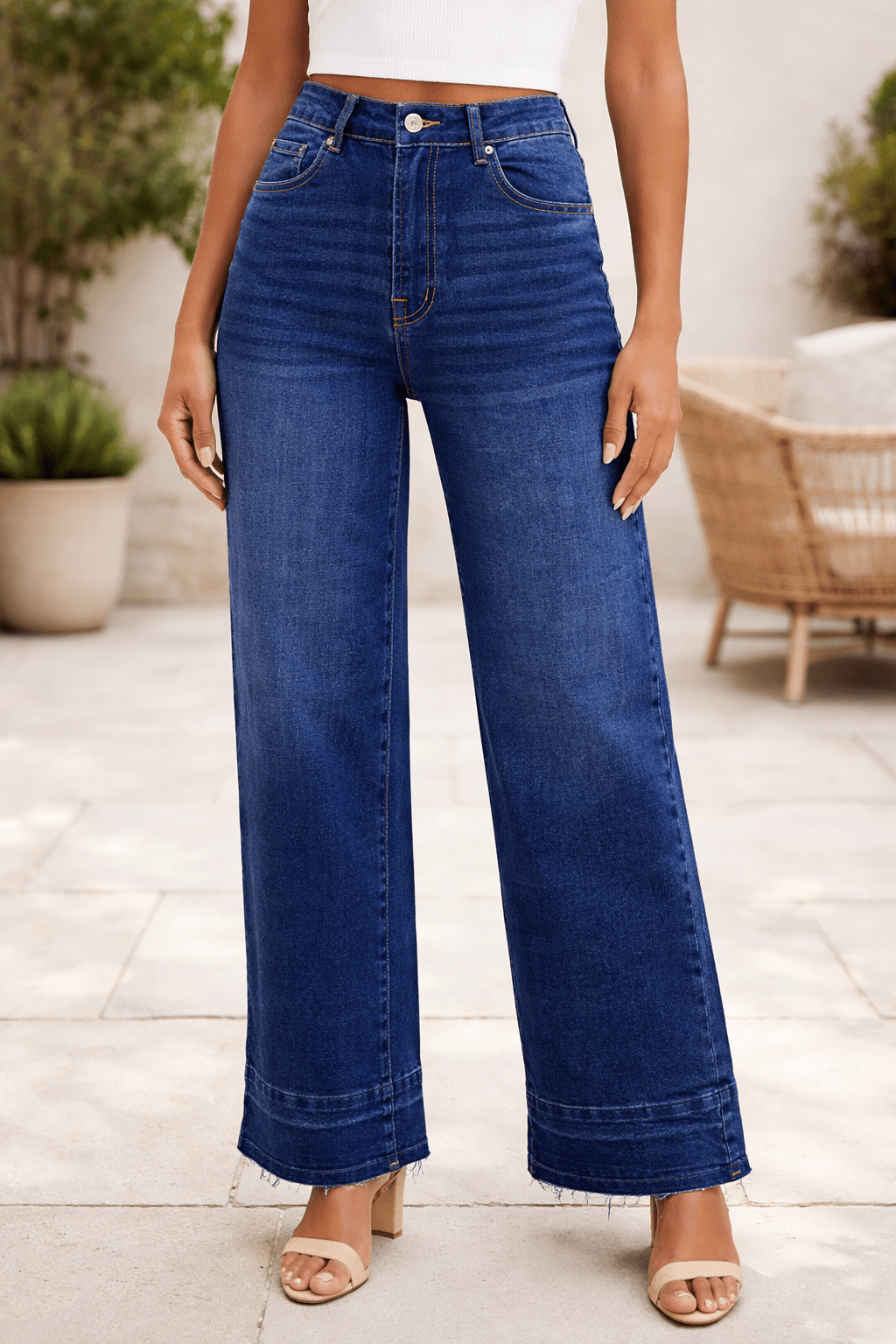 Kamiyah High Rise Loose Jeans - Hello Beautiful BoutiqueJeansThreaded Pear