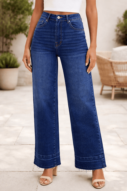 Kamiyah High Rise Loose Jeans - Hello Beautiful BoutiqueJeansThreaded Pear