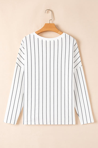 Kamiyah Sleeve Casual top Long Sleeve Top - Hello Beautiful BoutiqueLong Sleeve TopsThreaded Pear