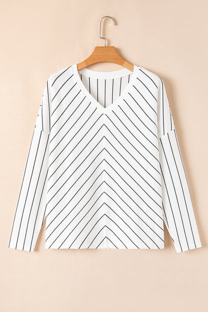 Kamiyah Sleeve Casual top Long Sleeve Top - Hello Beautiful BoutiqueLong Sleeve TopsThreaded Pear