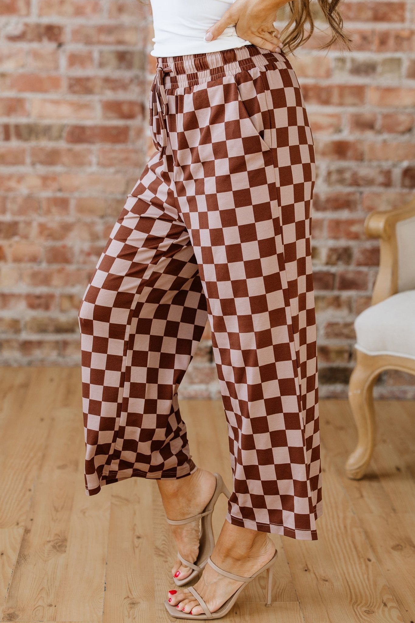 Kamiyah Waist Loose Casual Pants - Hello Beautiful BoutiquePants & CulotteThreaded Pear