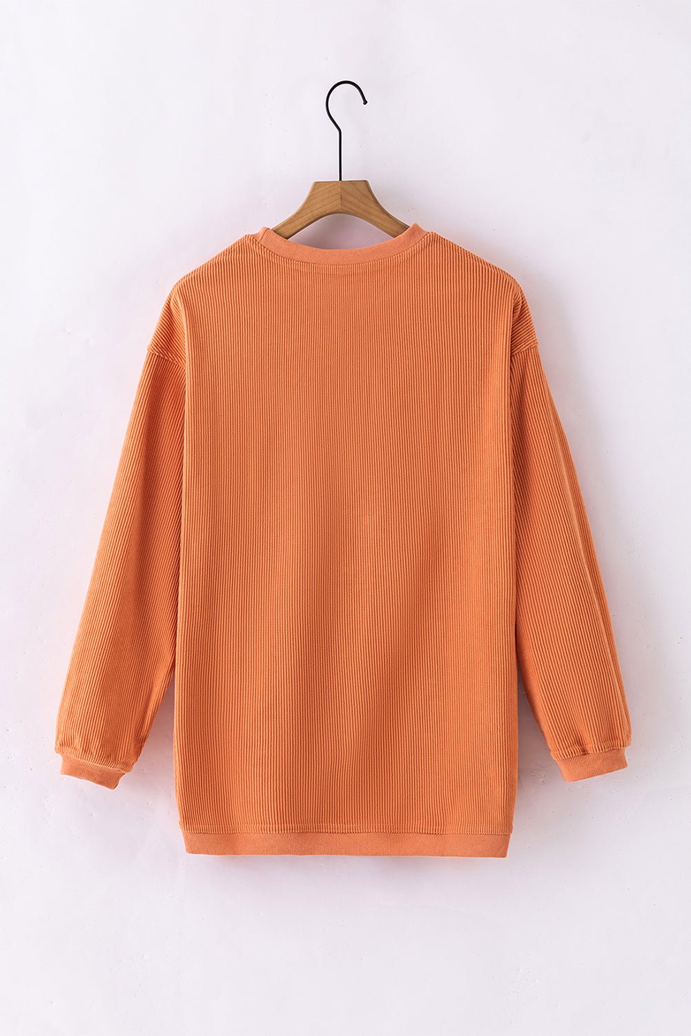 Kamryn Ribbed Corduroy Oversized Sweatshirt - Hello Beautiful BoutiqueSweatshirts & HoodiesThreaded Pear