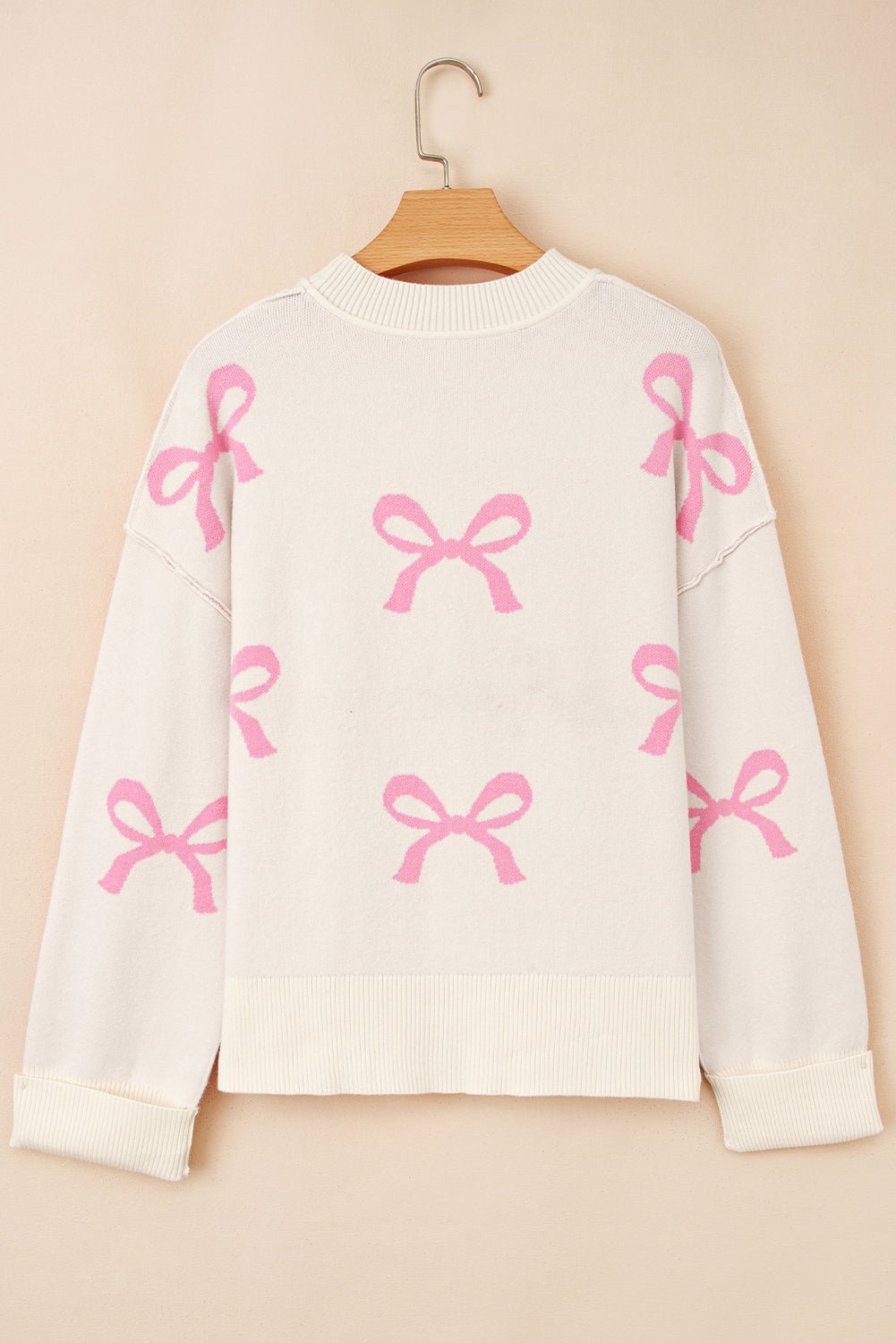 Kara Drop Shoulder Loose Sweater - Hello Beautiful BoutiqueSweatersThreaded Pear
