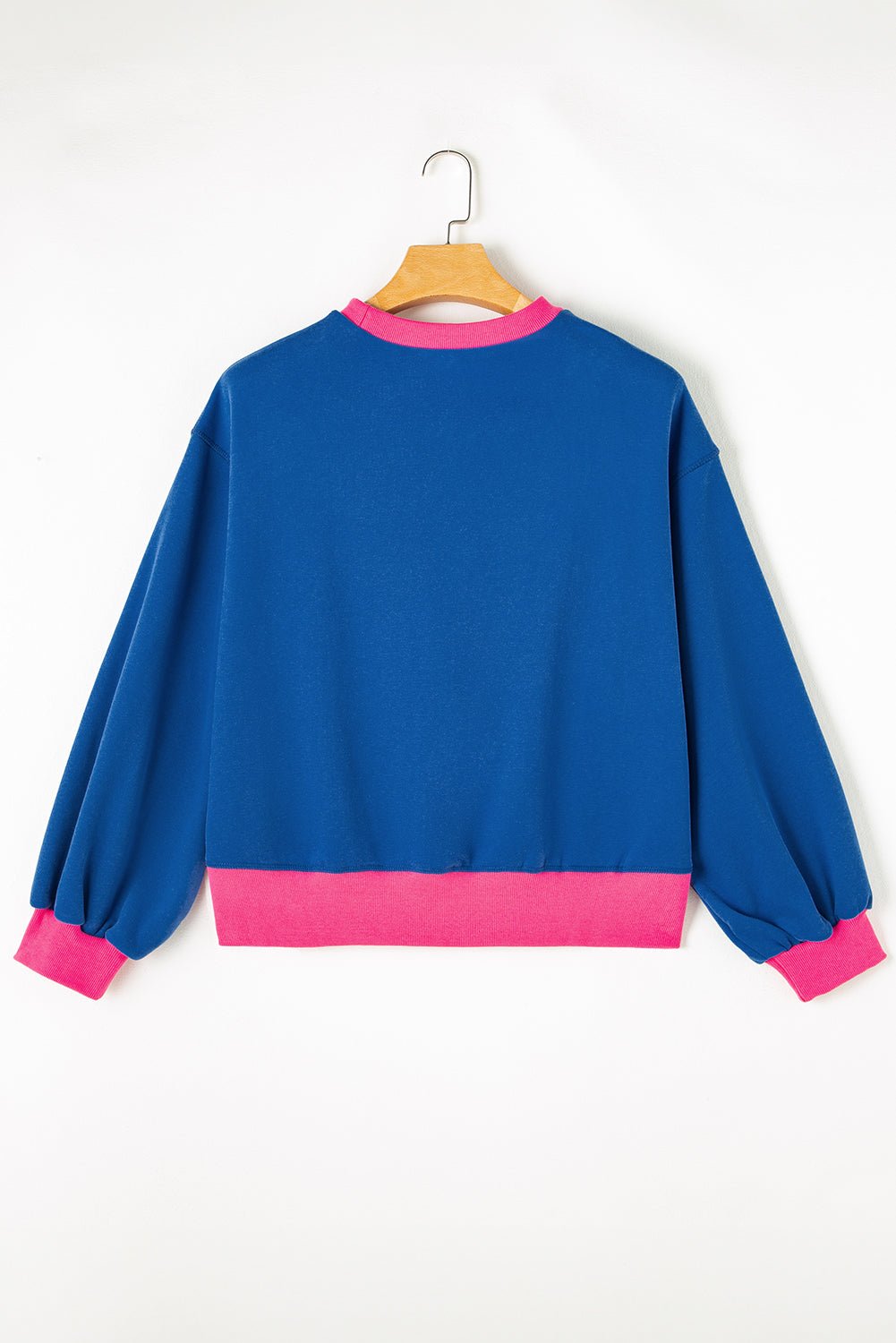 Karilia Colorblock Bubble Sleeve Sweatshirt - Hello Beautiful BoutiqueSweatshirts & HoodiesThreaded Pear