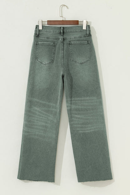 Karla Edge Wide Leg Jeans - Hello Beautiful BoutiqueJeansThreaded Pear
