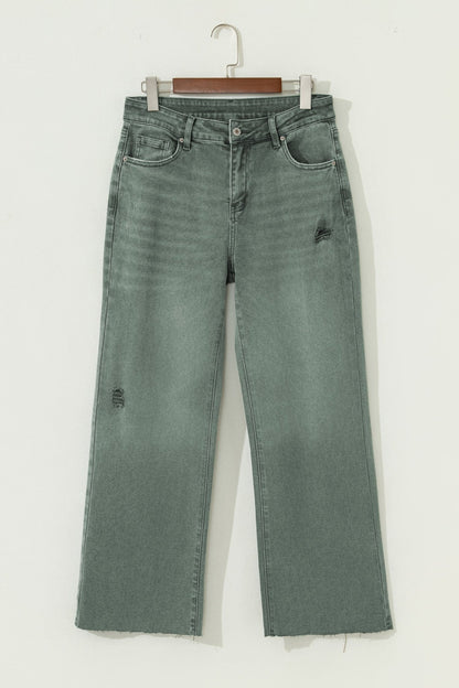 Karla Edge Wide Leg Jeans - Hello Beautiful BoutiqueJeansThreaded Pear