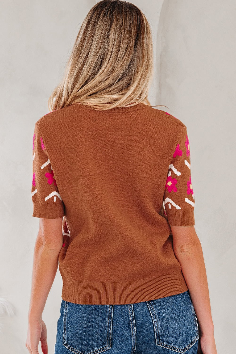 Karla Short Puff Sleeve Sweater - Hello Beautiful Boutique15% OFFThreaded Pear