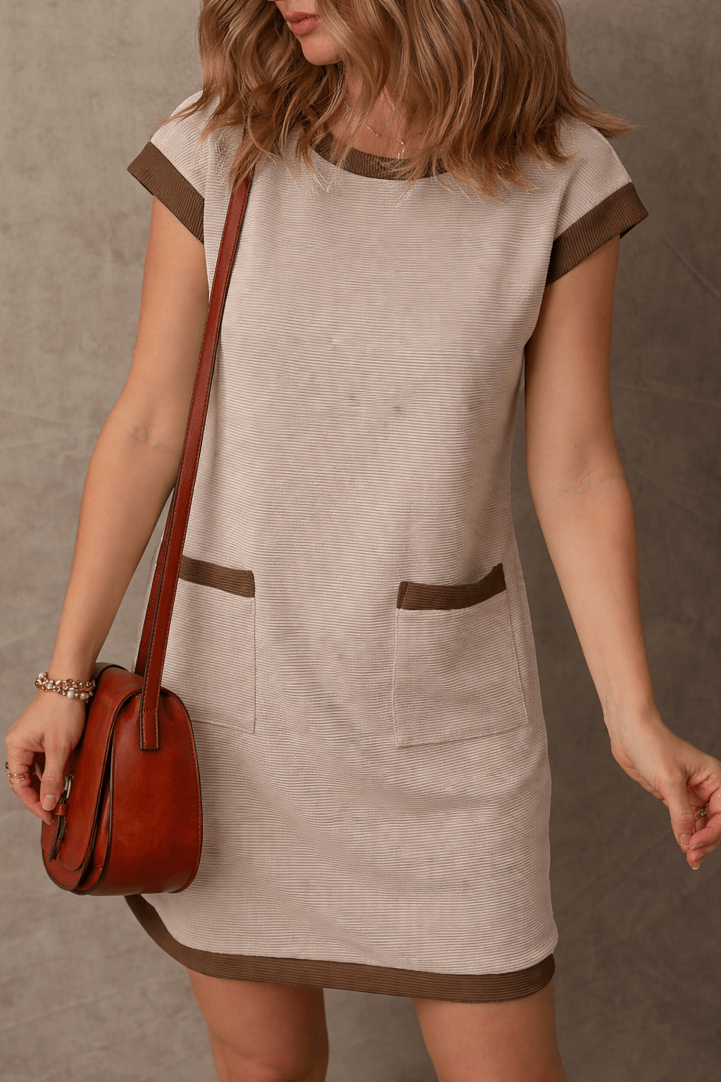 Karsyn Trim Shift Mini Dress - Hello Beautiful BoutiqueMini DressesThreaded Pear