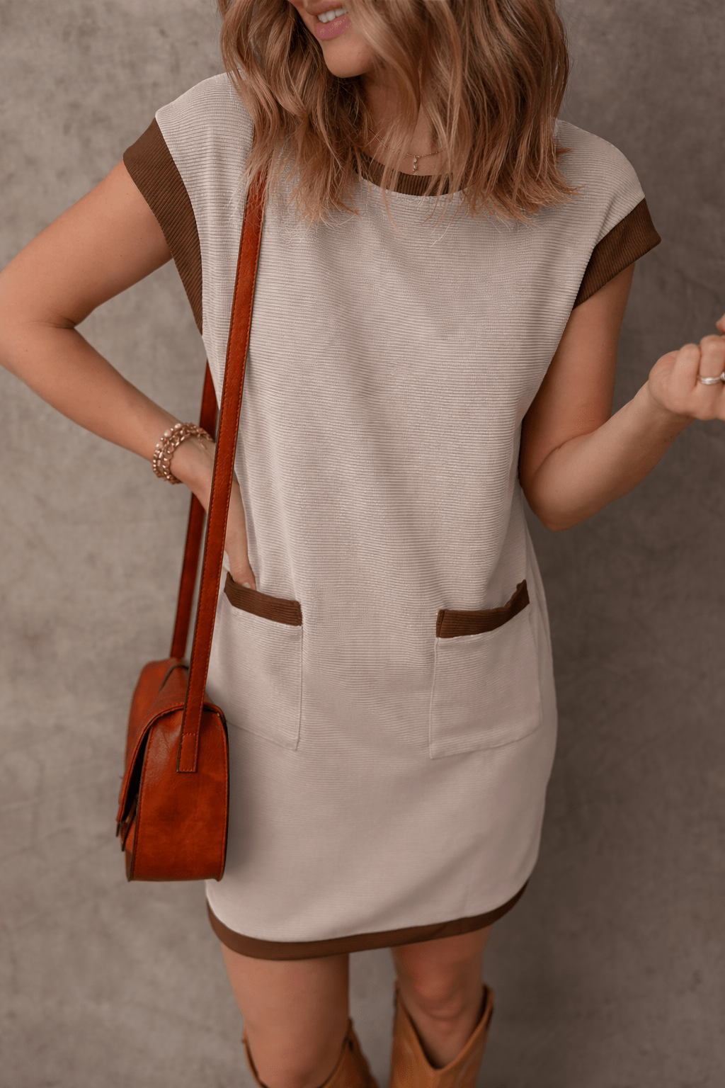 Karsyn Trim Shift Mini Dress - Hello Beautiful BoutiqueMini DressesThreaded Pear