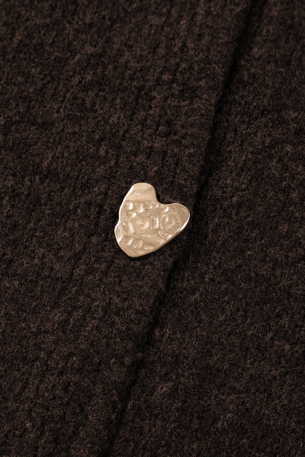 Kassidy Heart Metal Cardigan Sweater - Hello Beautiful BoutiqueCardigansThreaded Pear