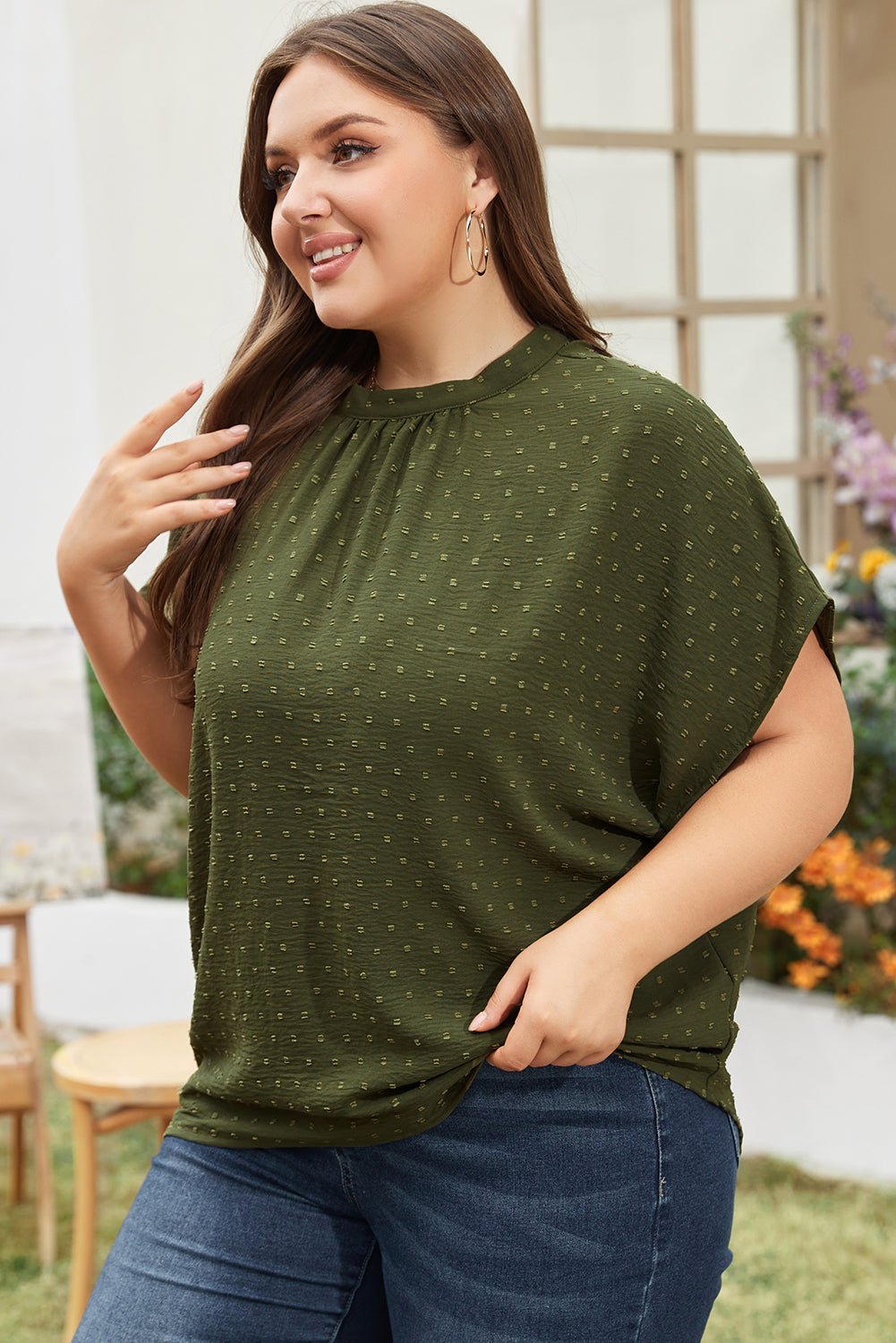 Kataleya Mock Tied Nape PLUS Top - Hello Beautiful Boutique20% OFFThreaded Pear