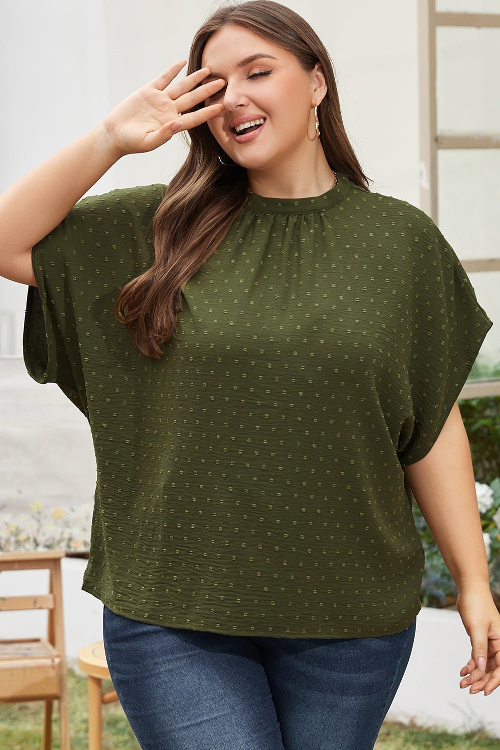 Kataleya Mock Tied Nape PLUS Top - Hello Beautiful Boutique20% OFFThreaded Pear