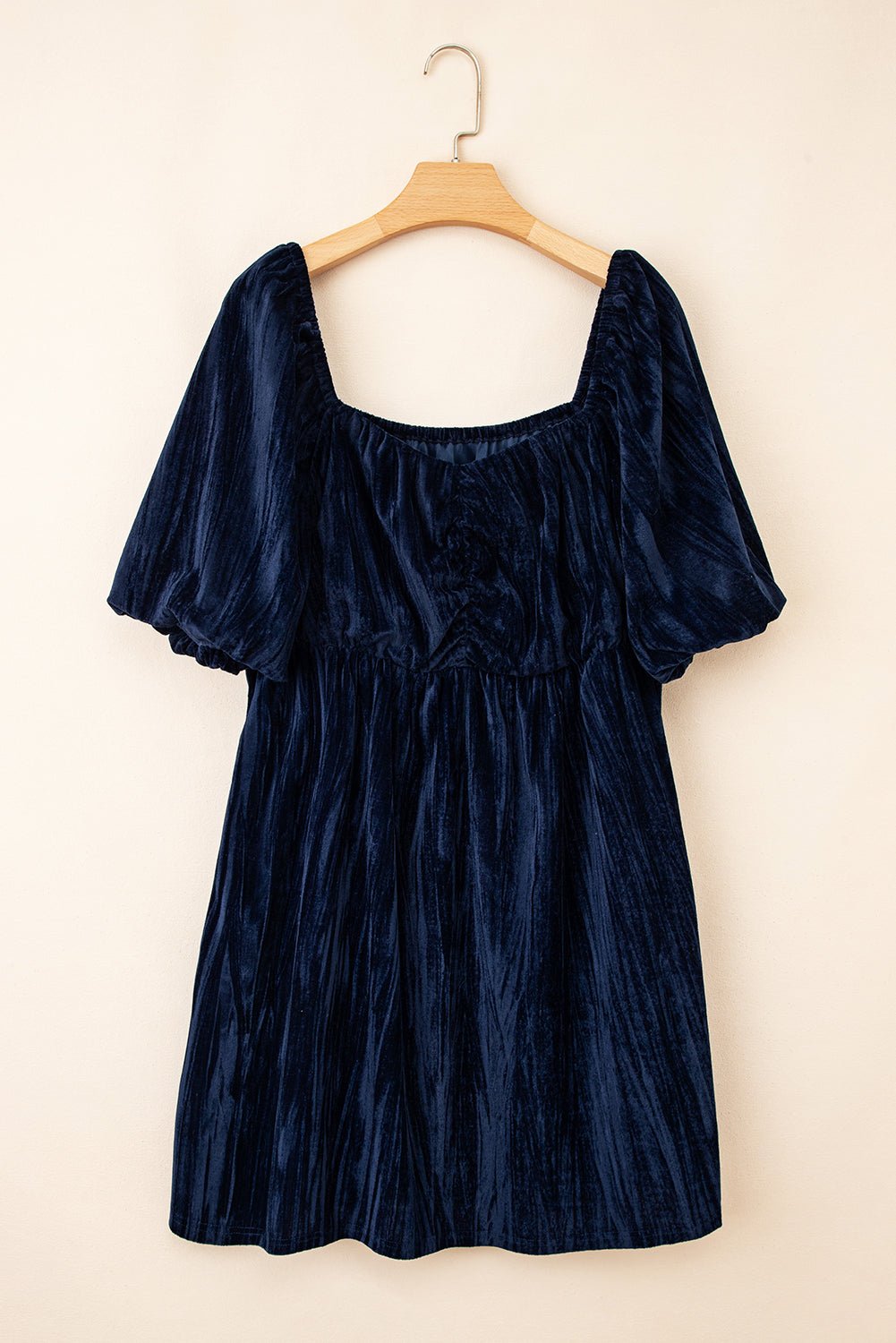Kataleya Short Puff Sleeve PLUS Dress - Hello Beautiful BoutiquePlus Size Midi DressesThreaded Pear