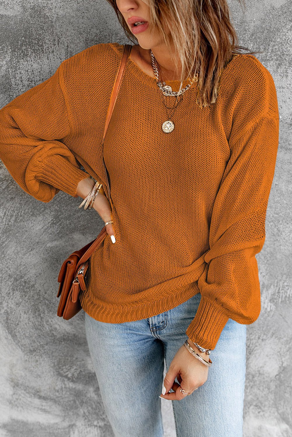 Katie Back Cut Out Sweater - Hello Beautiful BoutiqueSweatersThreaded Pear