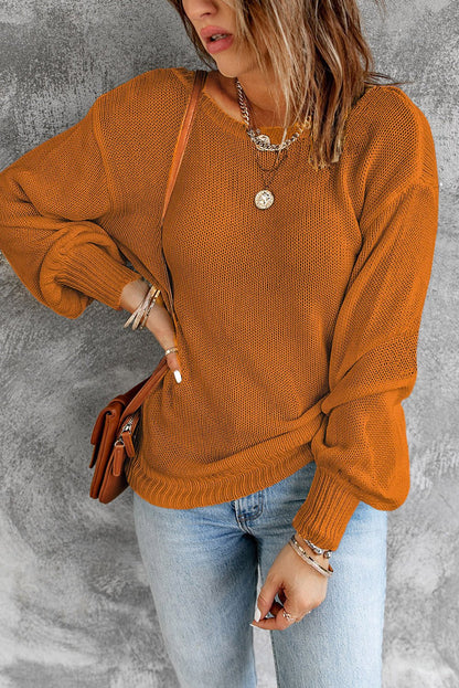 Katie Back Cut Out Sweater - Hello Beautiful BoutiqueSweatersThreaded Pear