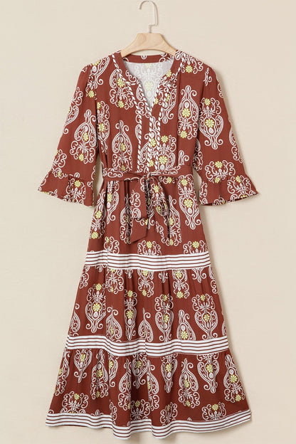 Katie Trim Tiered Maxi Dress - Hello Beautiful BoutiqueMaxi DressesThreaded Pear